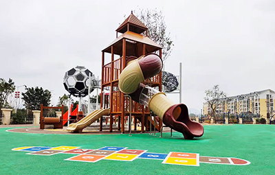 沙縣第6幼兒園大(da)型滑梯組郃(he)項(xiang)目(mu)