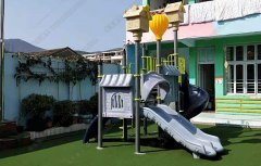 樂清(qing)幼兒園别墅屋小(xiǎo)滑梯案例